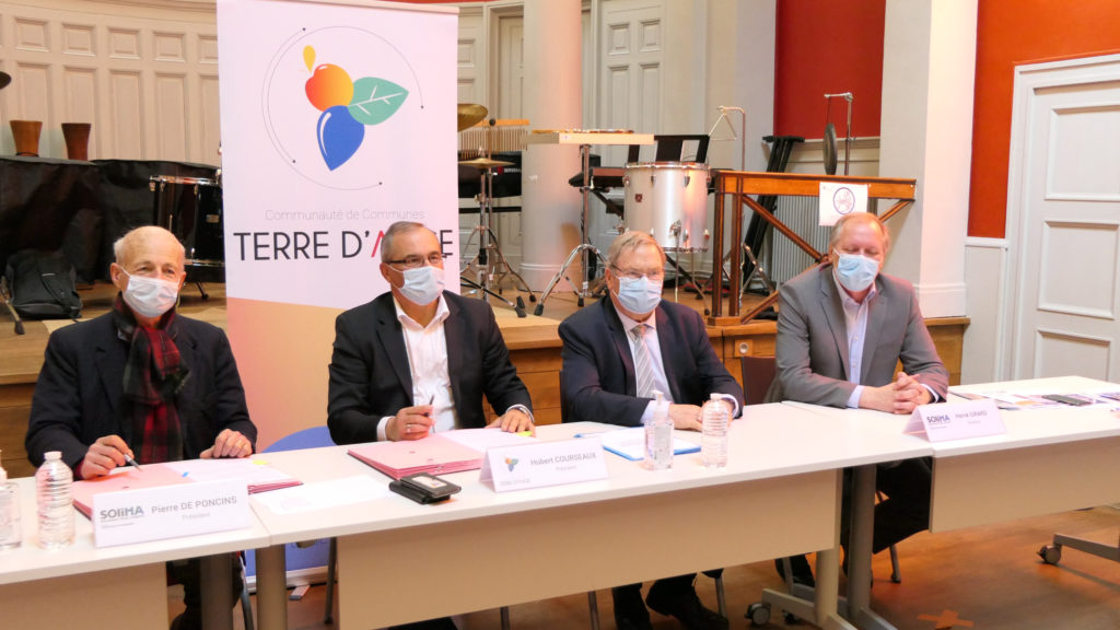 Signature de la convention avec SOliHA