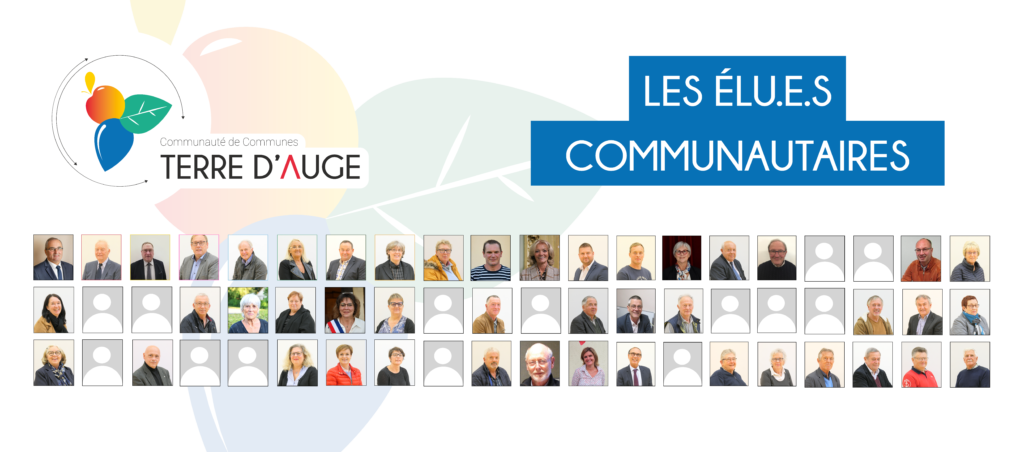 Elus communautaires terre d'auge